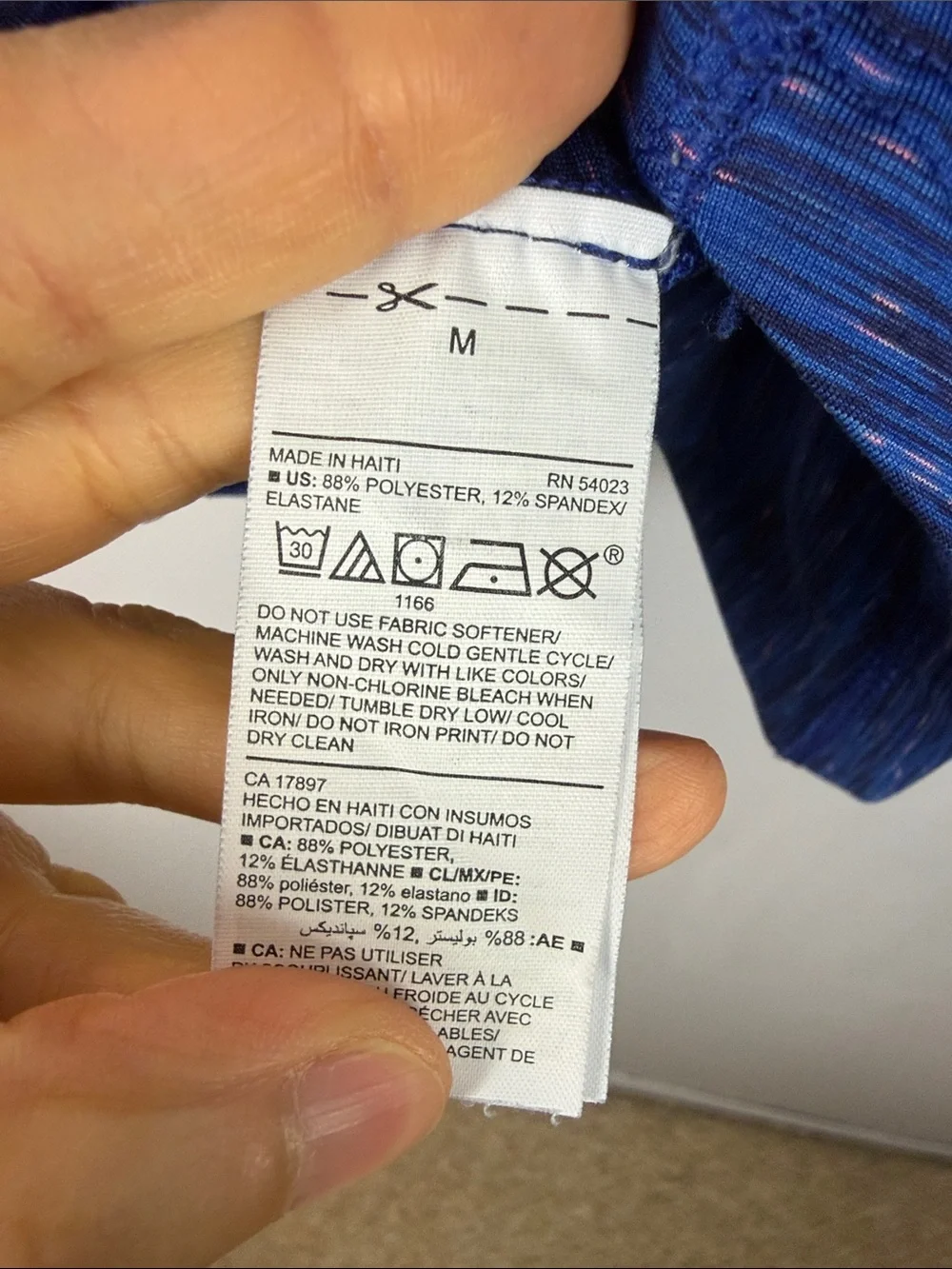 Old Navy Active Women's Go-Dry Fitted Racerback Tank with Keyhole/Twist Back - Picture 8 of 9